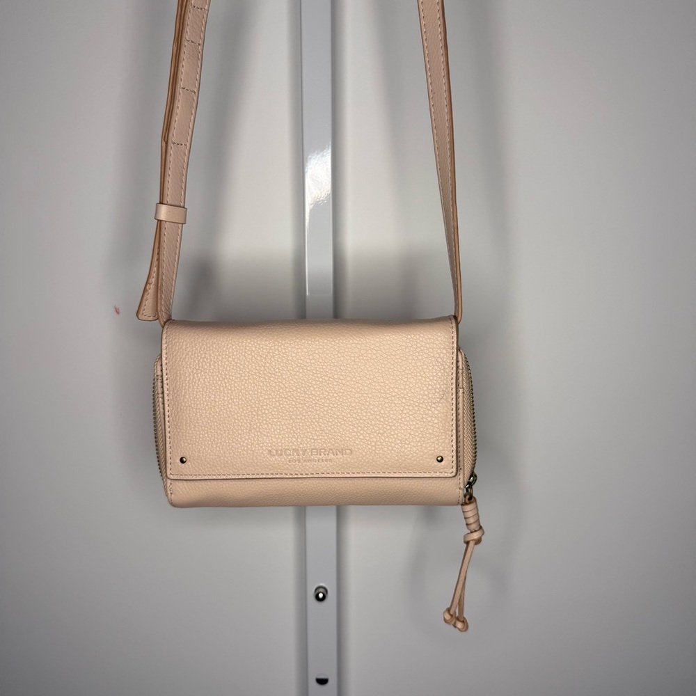 Lucky Brand Beige Crossbody Bag